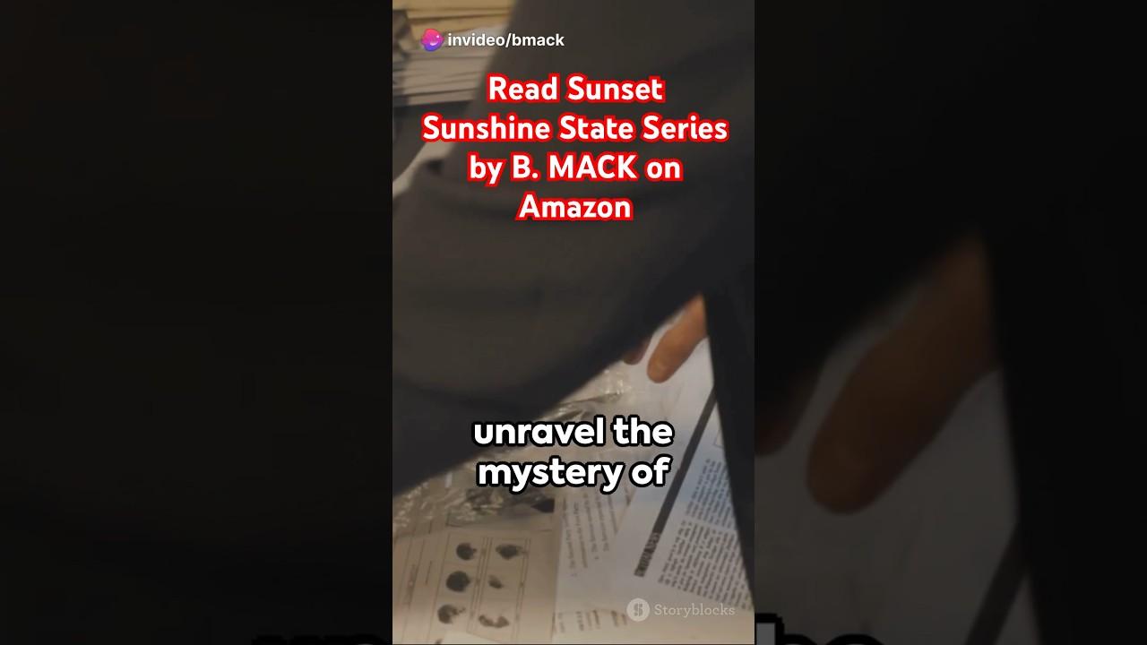 New YA Suspense Book Series! Sunshine State by B. Mack! 📚 #booktok #booktube #booktrailer