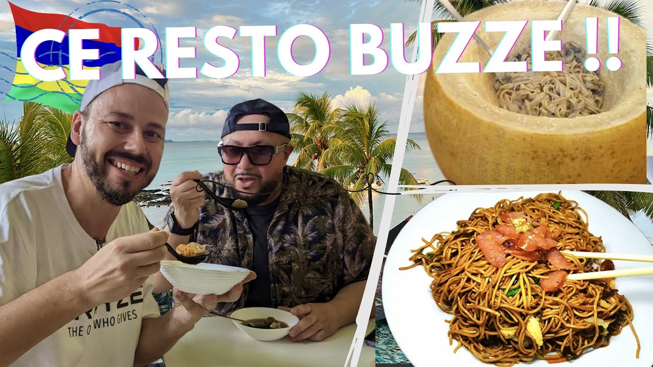 LE RESTO qui fait le + de BUZZ &agrave; l'ILE MAURICE ! Top quali et ambiance de ouf ! - VLOG 1409