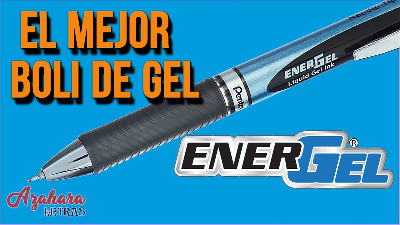 🏆 Review PENTEL ENERGEL 🔝 El MEJOR BOLI DE GEL ❤️MI FAVORITO