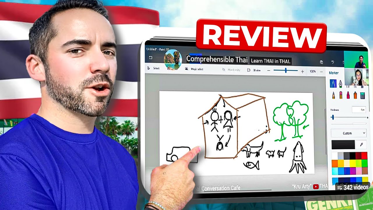 Studying Thai in 6 months with Comprehensible Input| 365 Hours of Language Learning Update