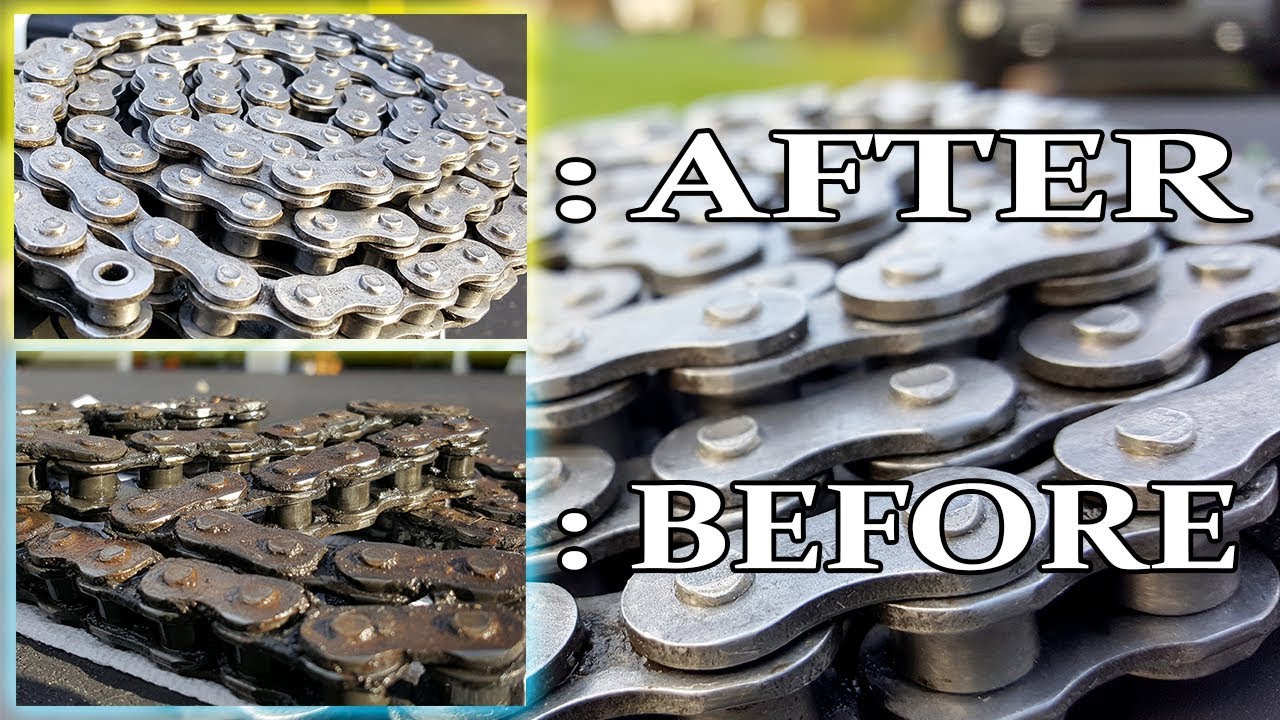 How To Clean Your Dirt Bike Chain For 20 CENTS!!!