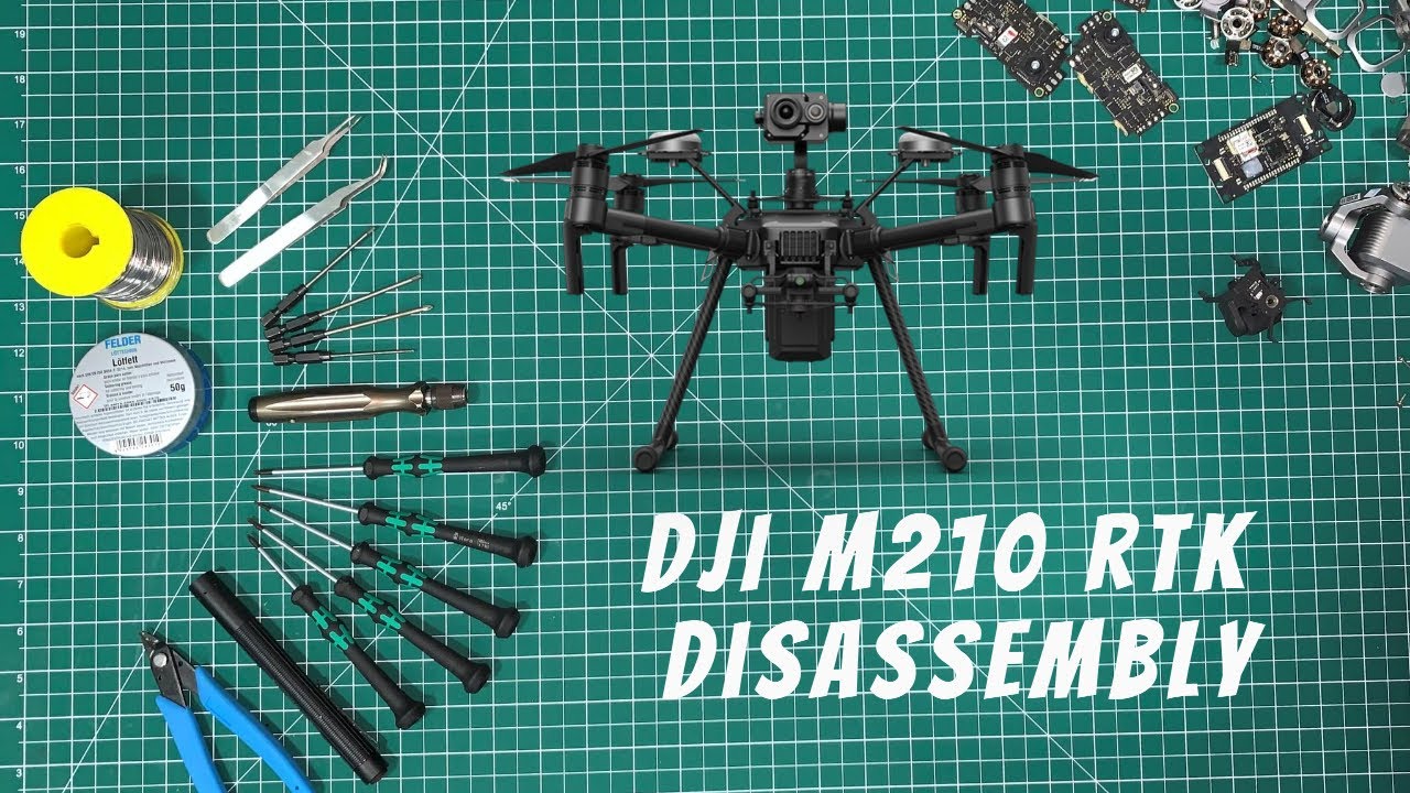 Dji M210 RTK V2 Disassembly