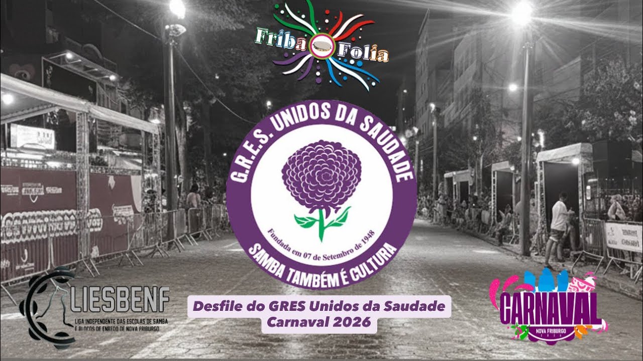 Desfile do GRES Unidos da Saudade 