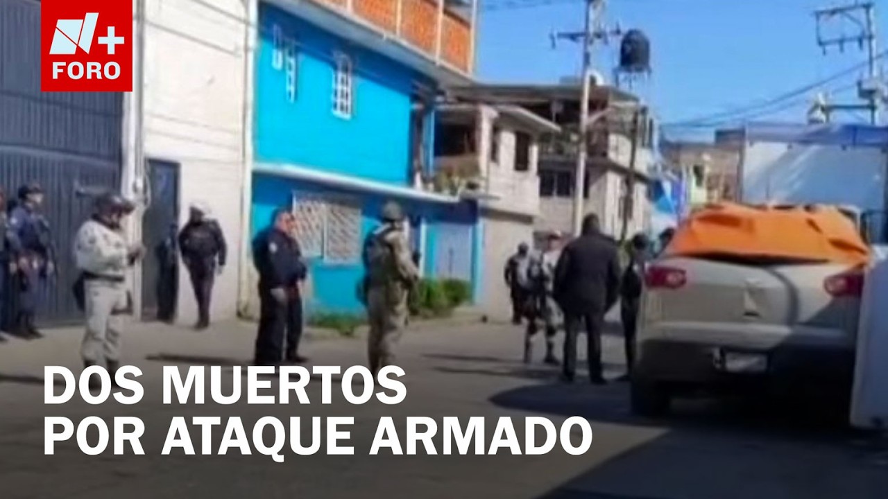 Matan a dos personas a balazos en San Francisco Chilpan, Tultitlán, Edomex