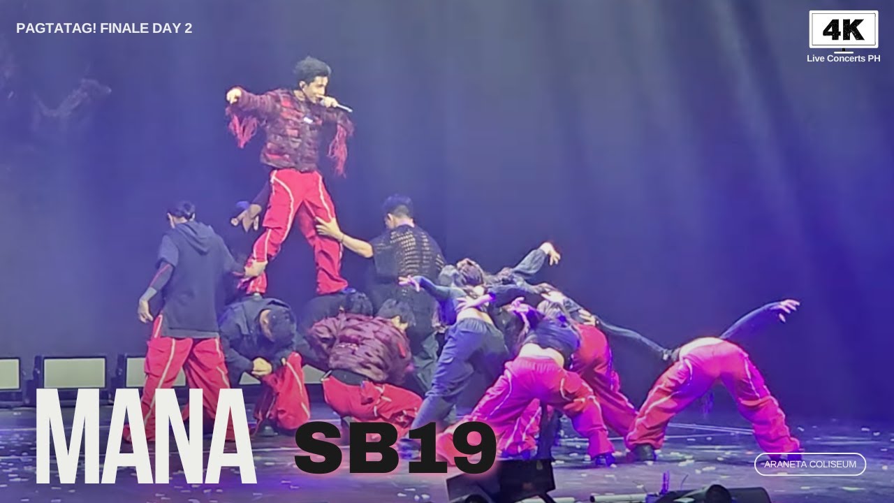 [4K FANCAM] SB19 | Mana LIVE @ Pagtatag Finale | 05.19.2024