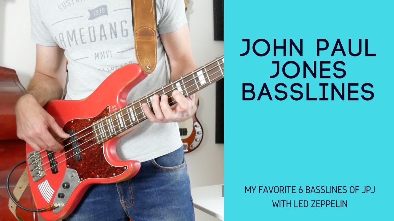 John Paul Jones Basslines - my top 6