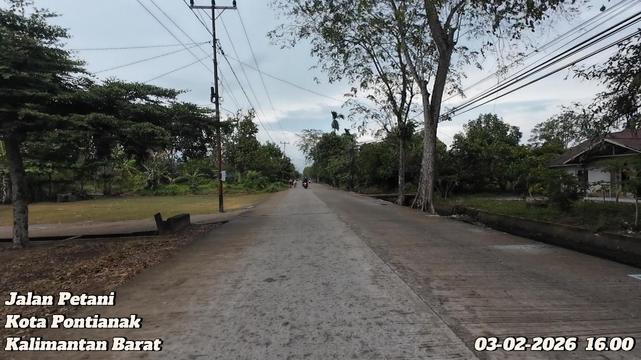 Evening Drive on Jl. Petani, Pontianak, Kalimantan Barat | 03-02-2026 16.00