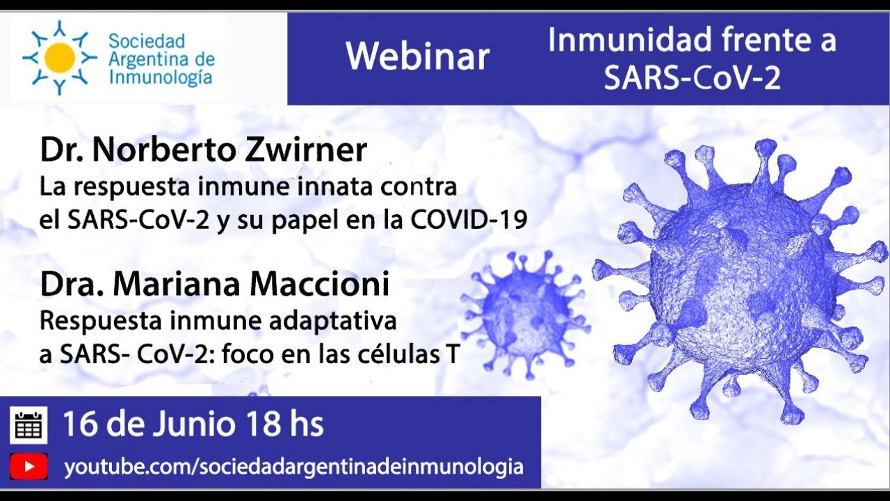 Webinar - Inmunidad frente a SARS-CoV-2