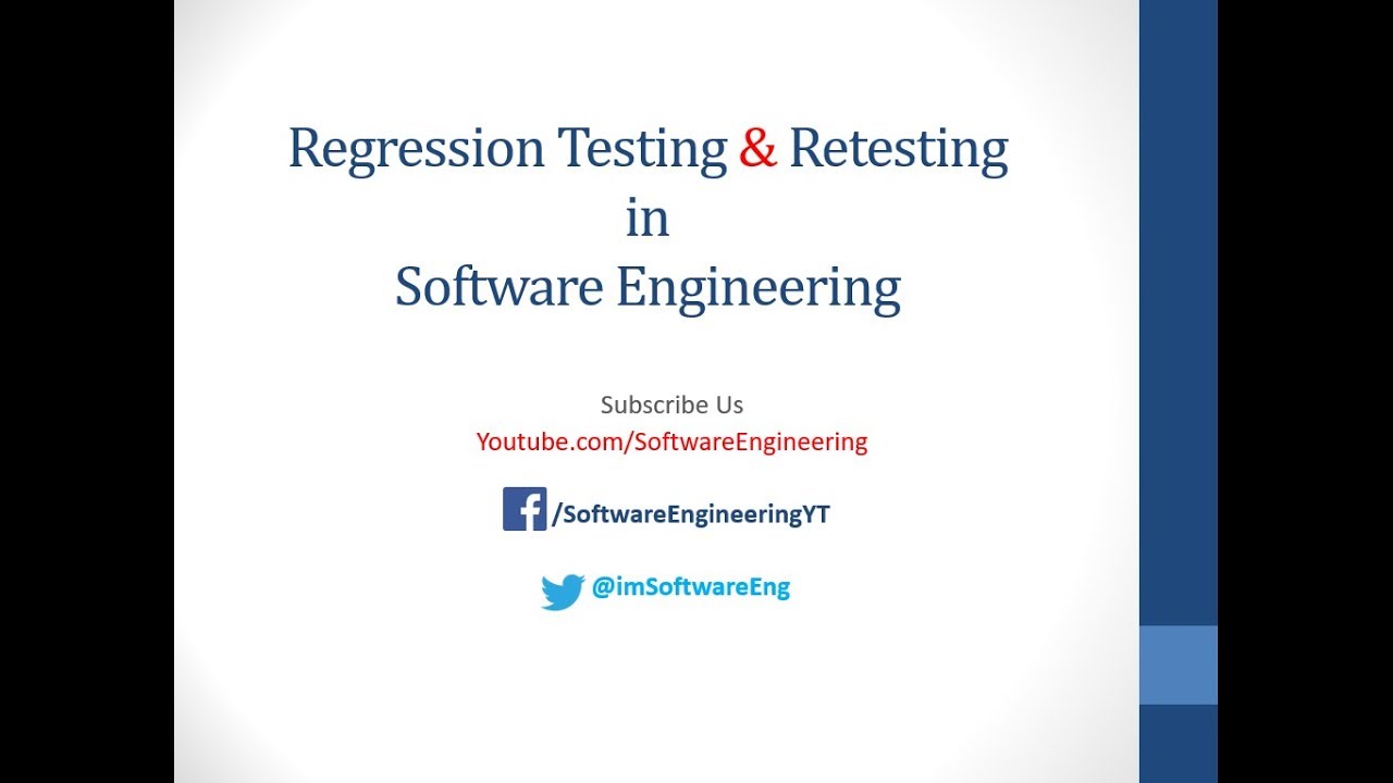 Regression and Retesting software engineering Hindi/Urdu