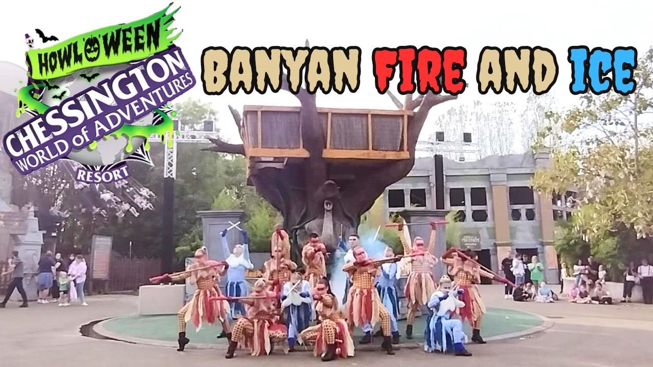 Banyan - Fire & Ice HOWL'O'WEEN 2023 at Chessington World of Adventures Resort