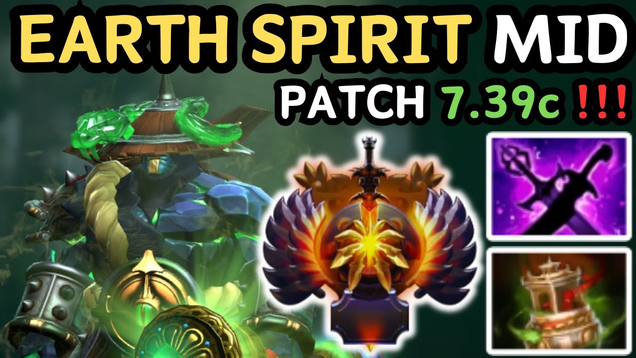 🔥 THIS MID EARTH SPIRIT IS A NIGHTMARE 💢 FULL MAP IMPACT | DOTA 2