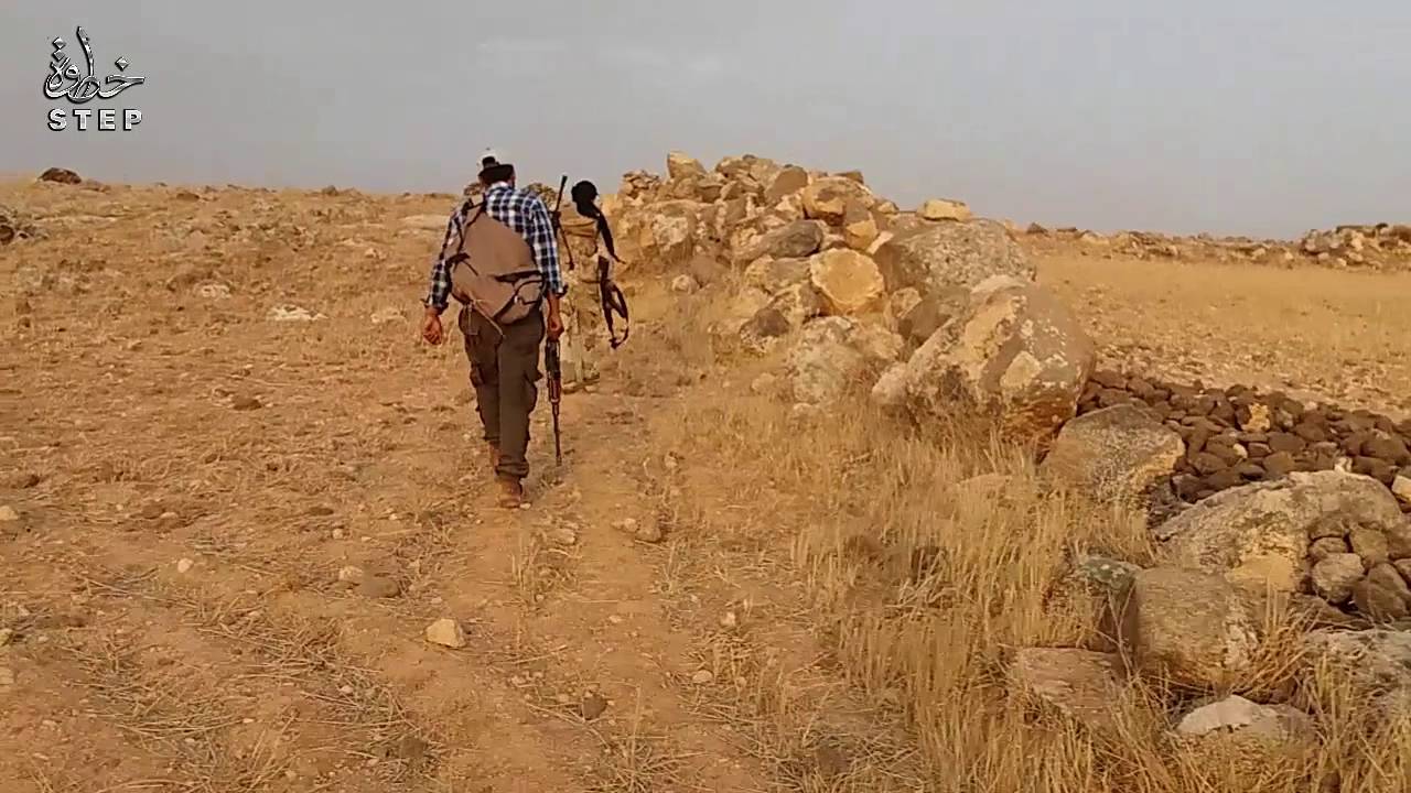 خطوة || جولة على نقاط رباط الثوار على جبهة جبل الاربعين رسم الزبيب بريف حلب الجنوبي