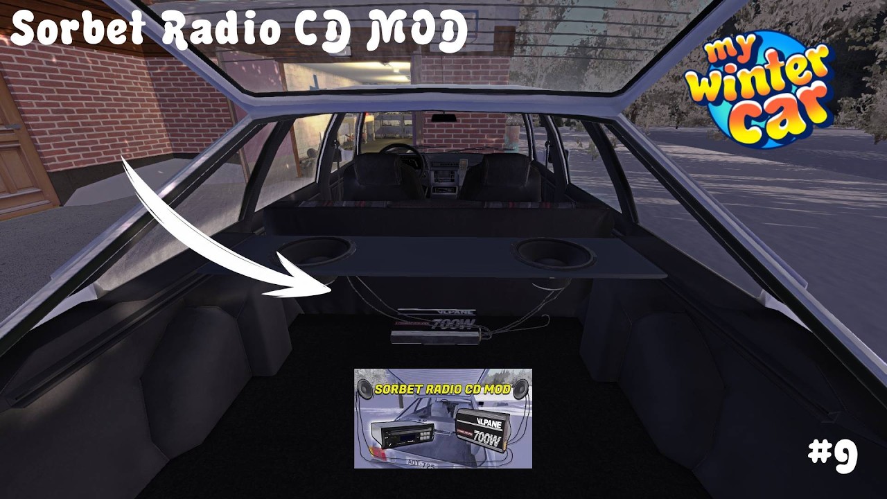 Sorbet Radio CD MOD My Winter Car #9