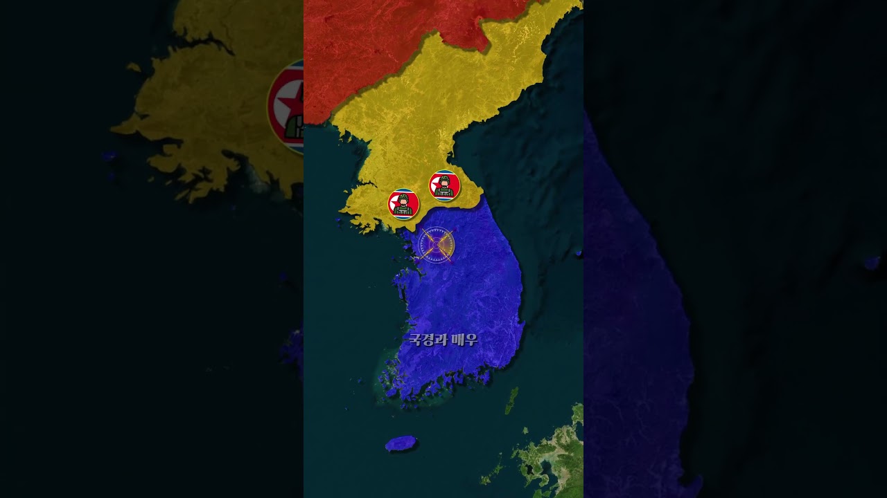 만약 제3차 세계대전이 발발한다면, 어떤 나라들이 가장 사라질 위험에 처할까요?  #세계탐험  #facts  #국격  #한국  #map