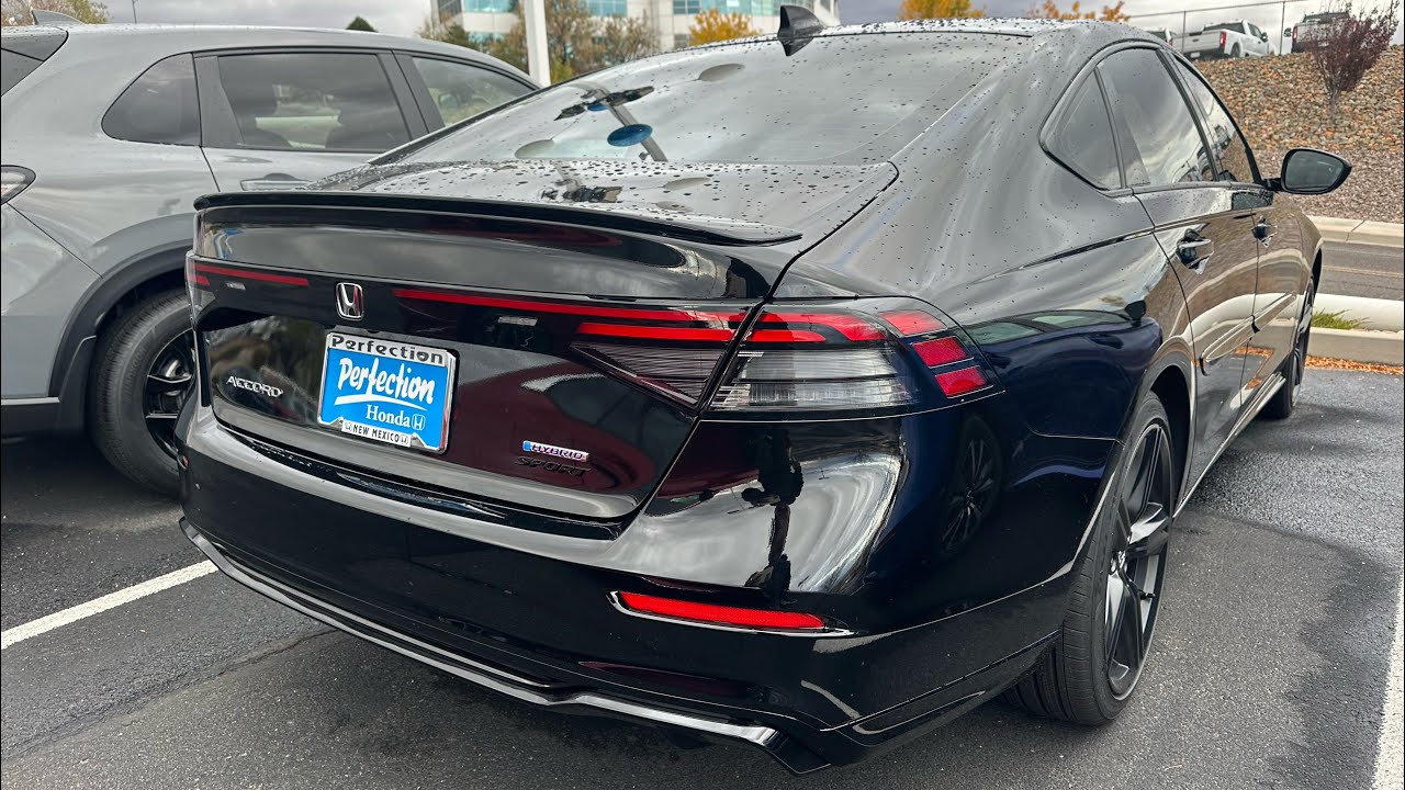 Honda Accord 2024 года — Sport L — Crystal Black Pearl — Обзор