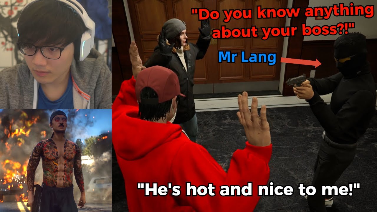 Bo's funny hostage experience with Mr Lang. Ft. 4T and Yuno | NoPixel