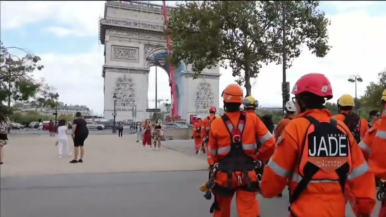 L&rsquo;arc de triomphe Christo&rsquo;s vision