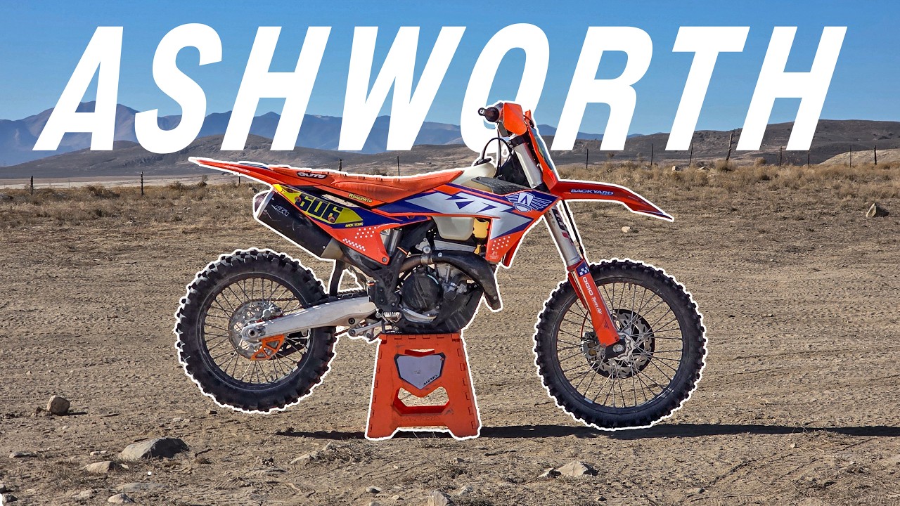 Настройка мотоцикла Клея Эшворта для KTM 350xcf