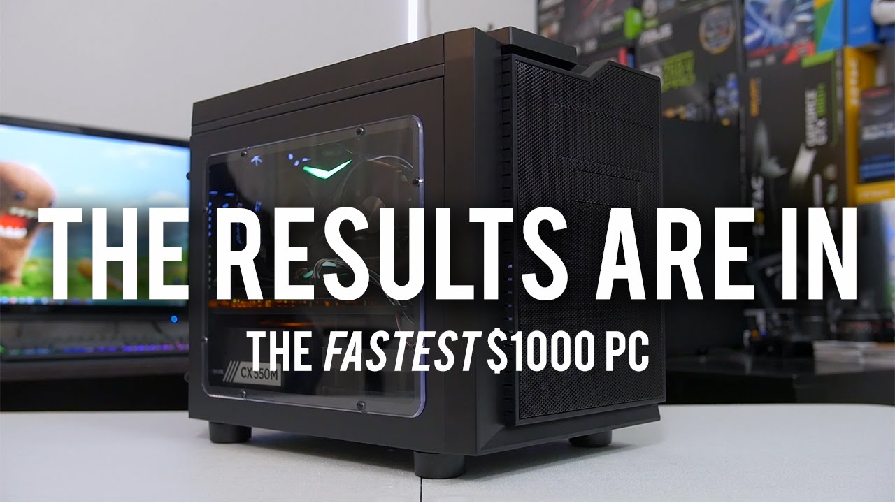 TESTED: The Fastest $1000 PC - Was the trade off worth it?