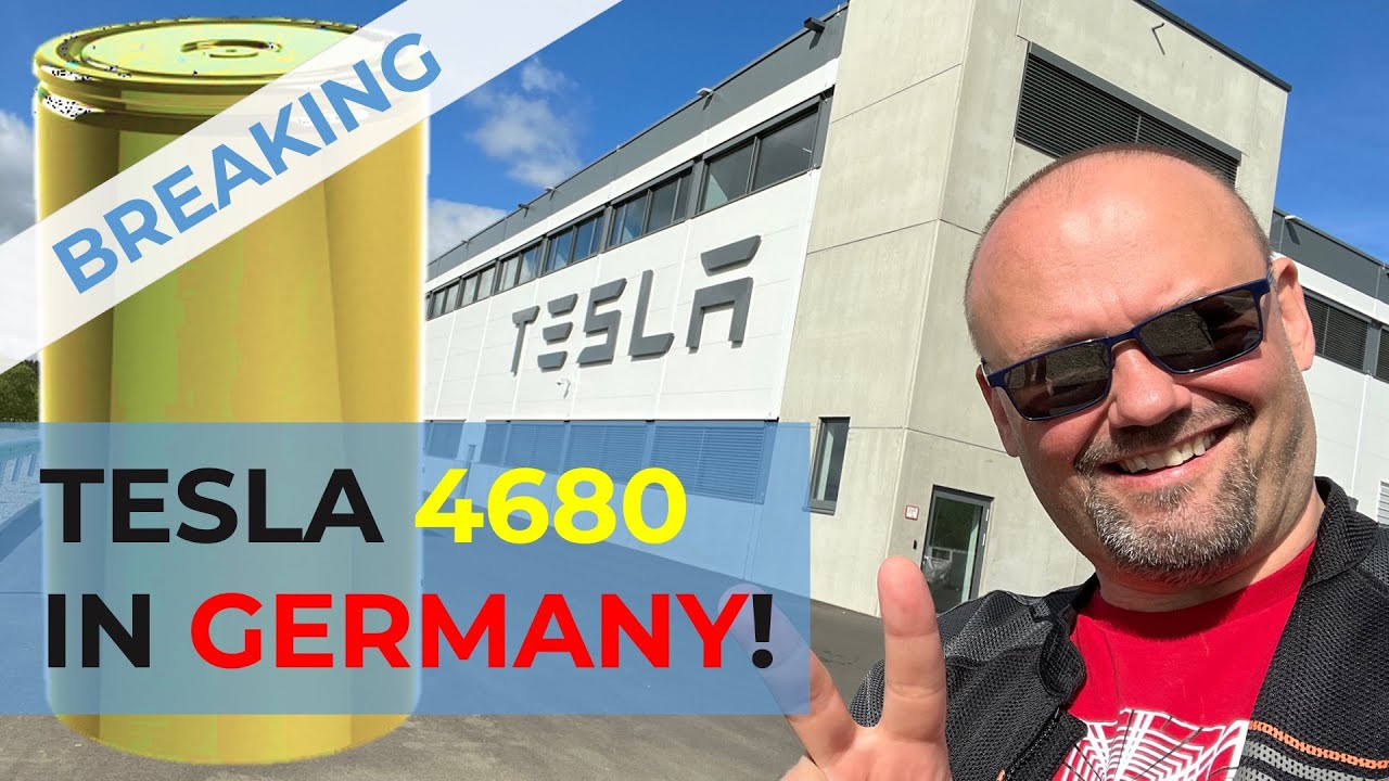 TESLA FACTORY IN Prüm GERMANY PRODUCING DUMMY 4680