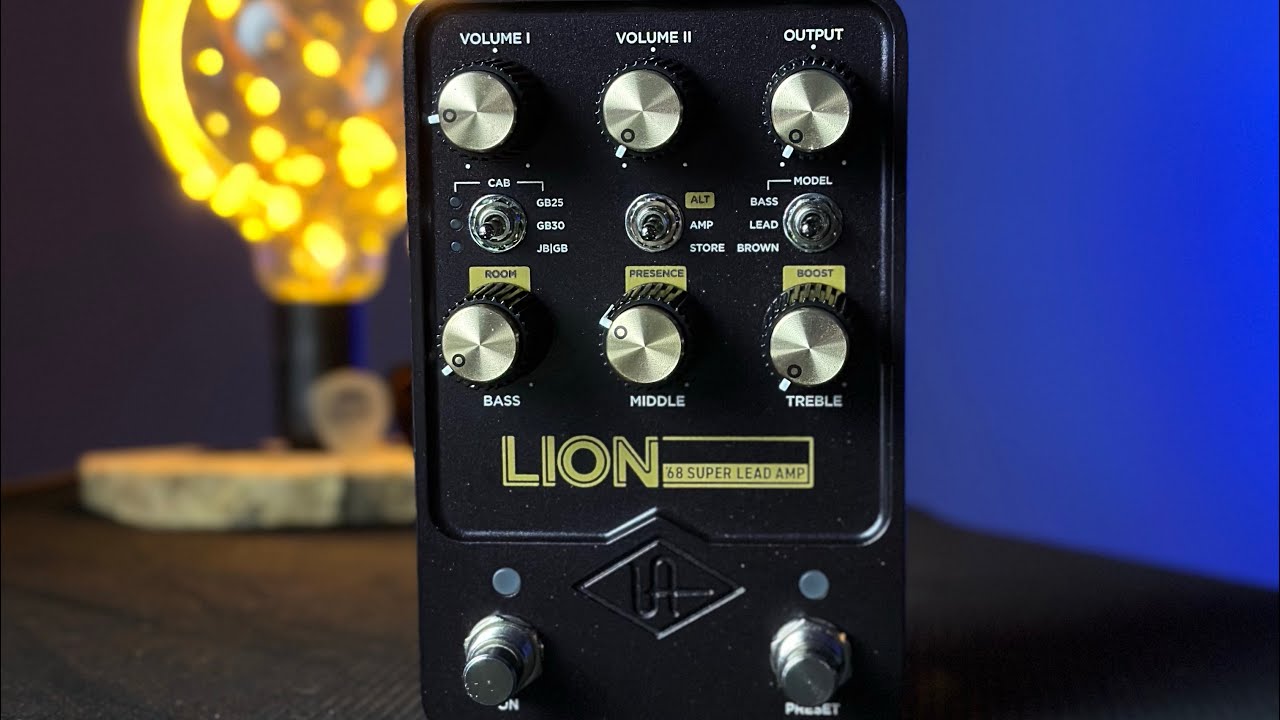 Universal Audio UAFX Lion + The Dude + Carbon V1 + Julia V2