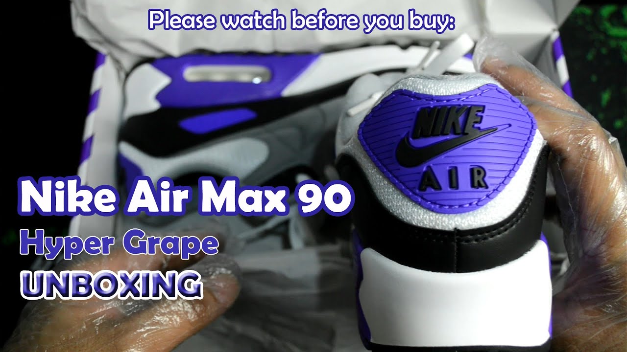 Nike Air Max 90 OG Hyper Grape | Unboxing | Trending Now