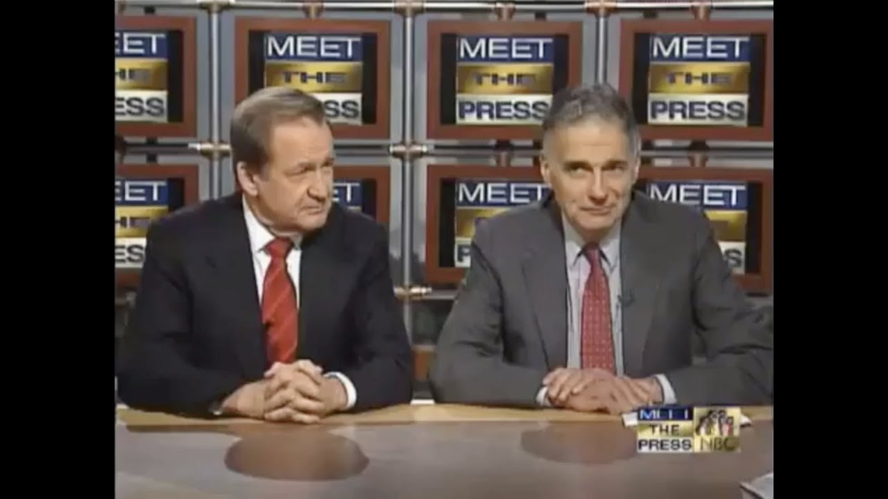 Pat Buchanan and Ralph Nader Talk Politics &ndash; 2002