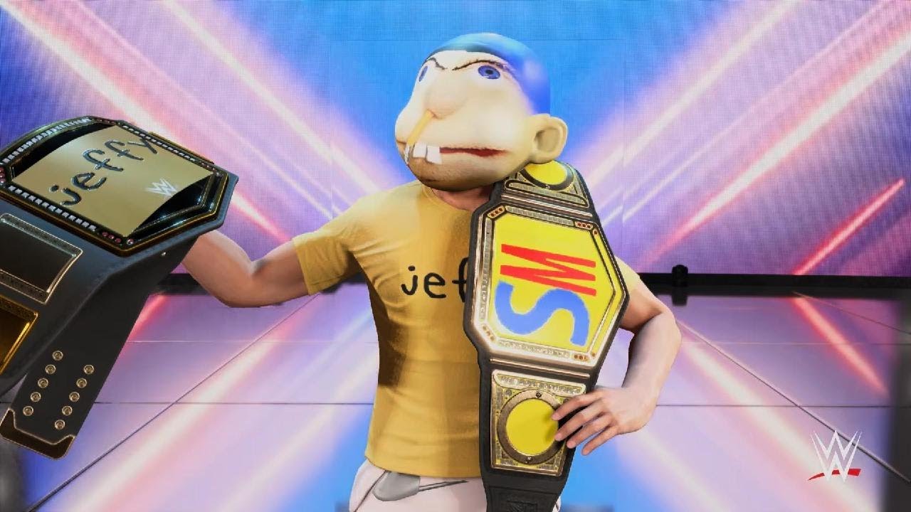 WWE 2K25 Jeffy vs Cody for the SML championship (sorry no music) 