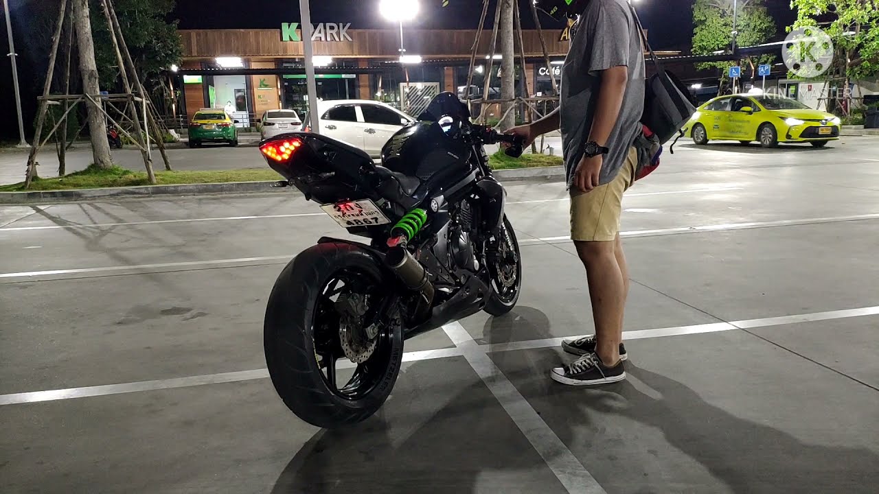 002 | Kawasaki ER6N SC Project ท่อออกข้าง