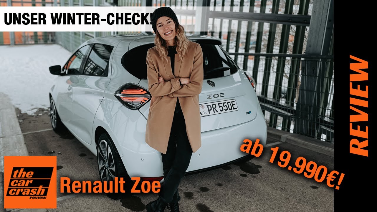 Renault Zoe (2022) Unser Winter Test mit DEM Elektroauto ab 19.990€! 🔋 Fahrbericht | Review | R 135