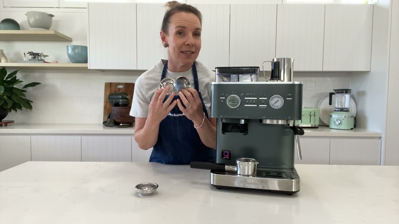 KitchenAid Semi Automatic Espresso Machine with Burr Grinder - Training with Bel
