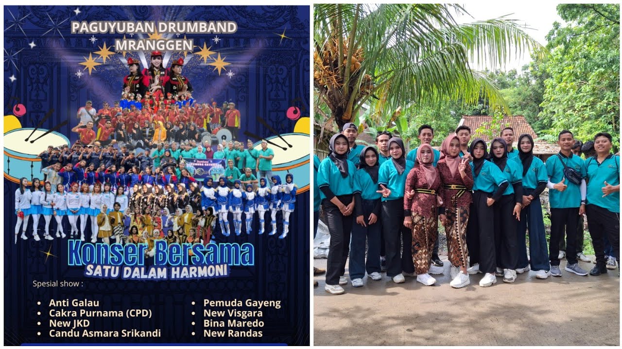 FULL PANJANG‼️ PARADE 8 TIM DRUMBAND PAGUYUBAN MRANGGEN | LIVE BANYUMENENG MRANGGEN 