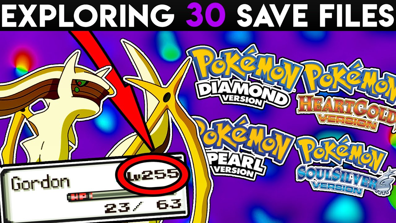 САМЫЙ ВЗЛОМАННЫЙ ФАЙЛ СОХРАНЕНИЯ — ИЗУЧАЕМ 30 ФАЙЛОВ СОХРАНЕНИЯ ПОКЕМОНОВ! (Часть 3)