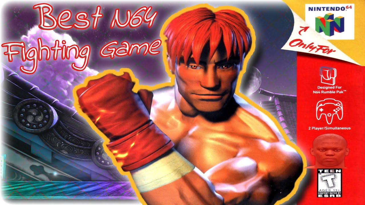 Играю в лучшую файтинг-игру на N64 (Fighters Destiny).