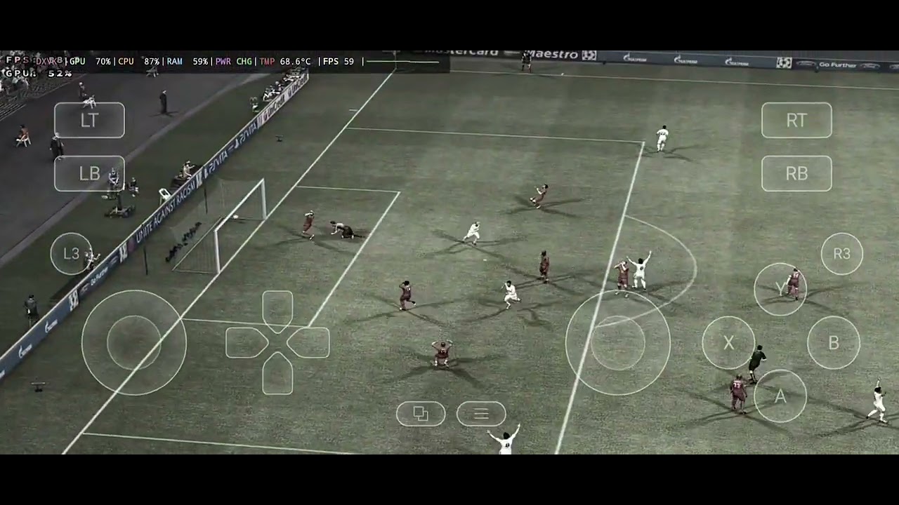 Winlator game mobile pes2026 jouable 