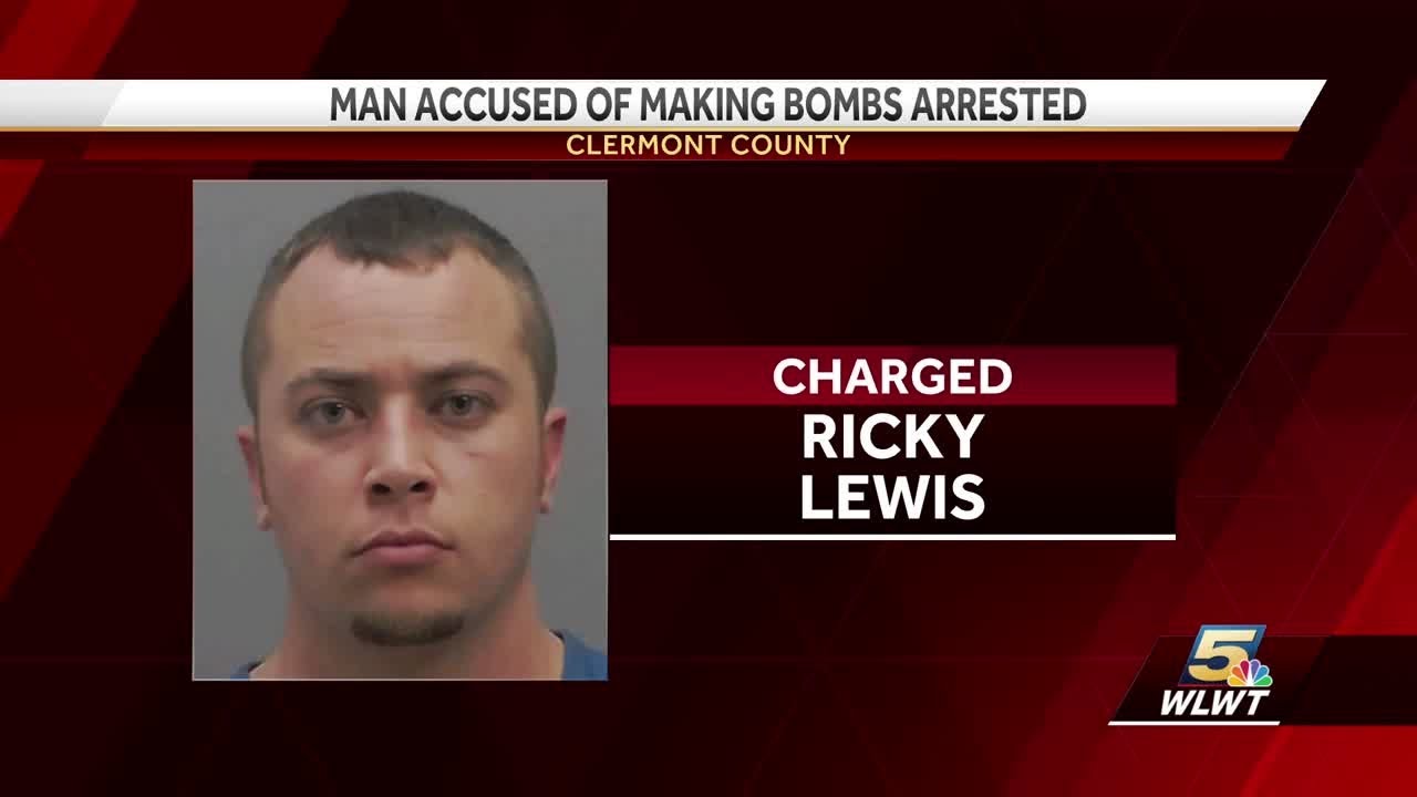 Man arrested after pipe bombs, ammunition seized from Clermont County shed
