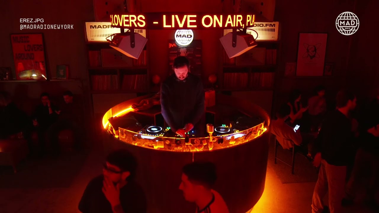 EREZ.JPG — Live DJ Set at Mad Radio New York | House