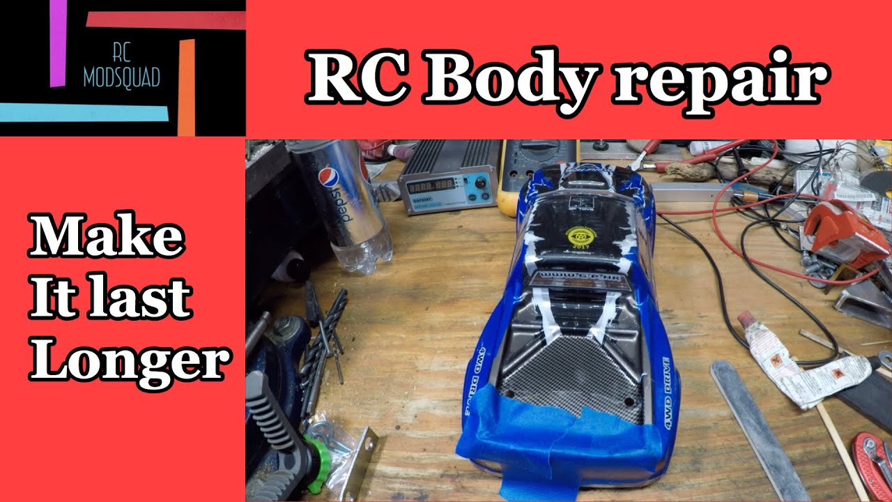 GPtoys s920 Judge Extreme RC body repair on the cheap.