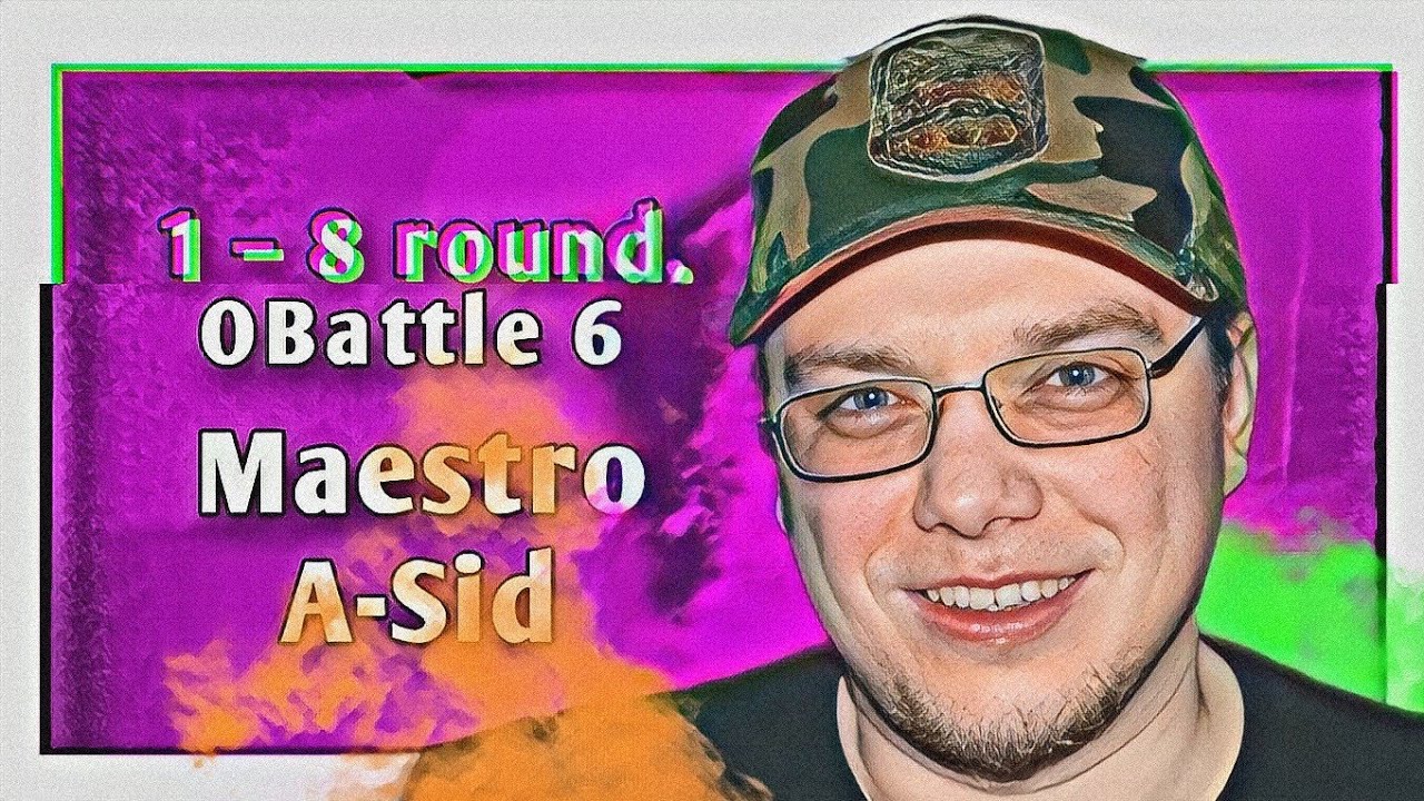 Путь Maestro A-Sid'а на 6-ом Официальном MC-баттле (1&ndash;8 раунд)