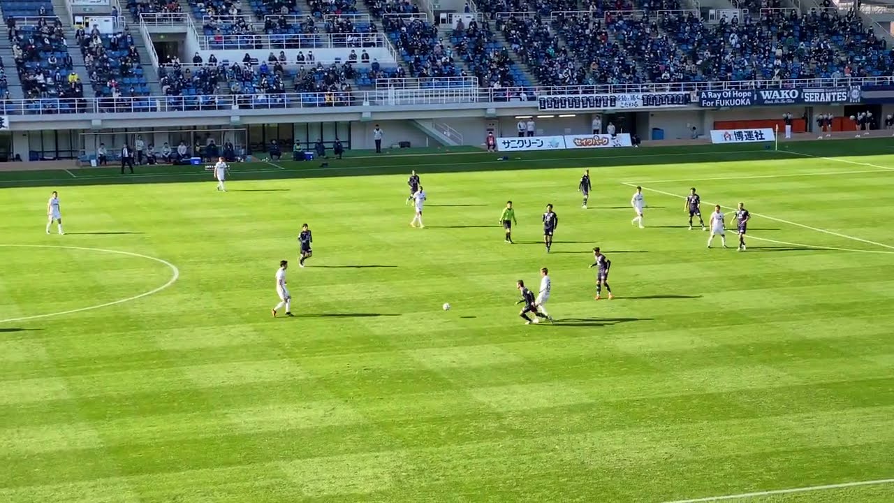 【2020年 J2 第39節】 アビスパ福岡 vs ツエーゲン金沢 ダイジェスト