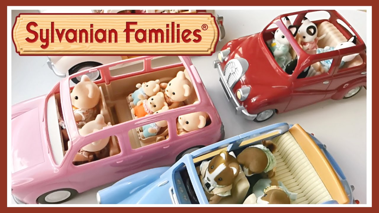 Sylvanian Families Car Collection & Unboxing - Calico Critters