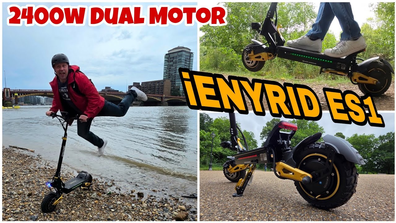 iENYRID ES1 2025 – tania, mocna i gotowa na wszystko! 2400W + podwójny napęd!⚡🛴⚡