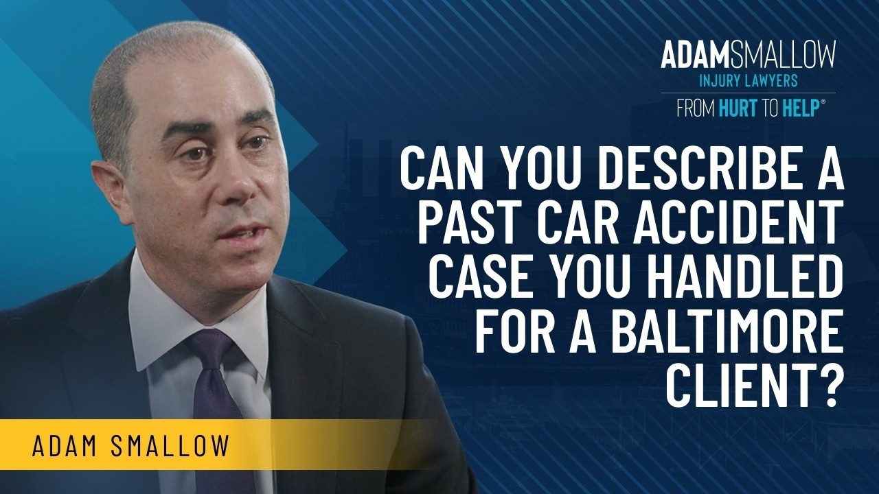 A Real Baltimore Car Accident Case: How We Helped One Client Recover