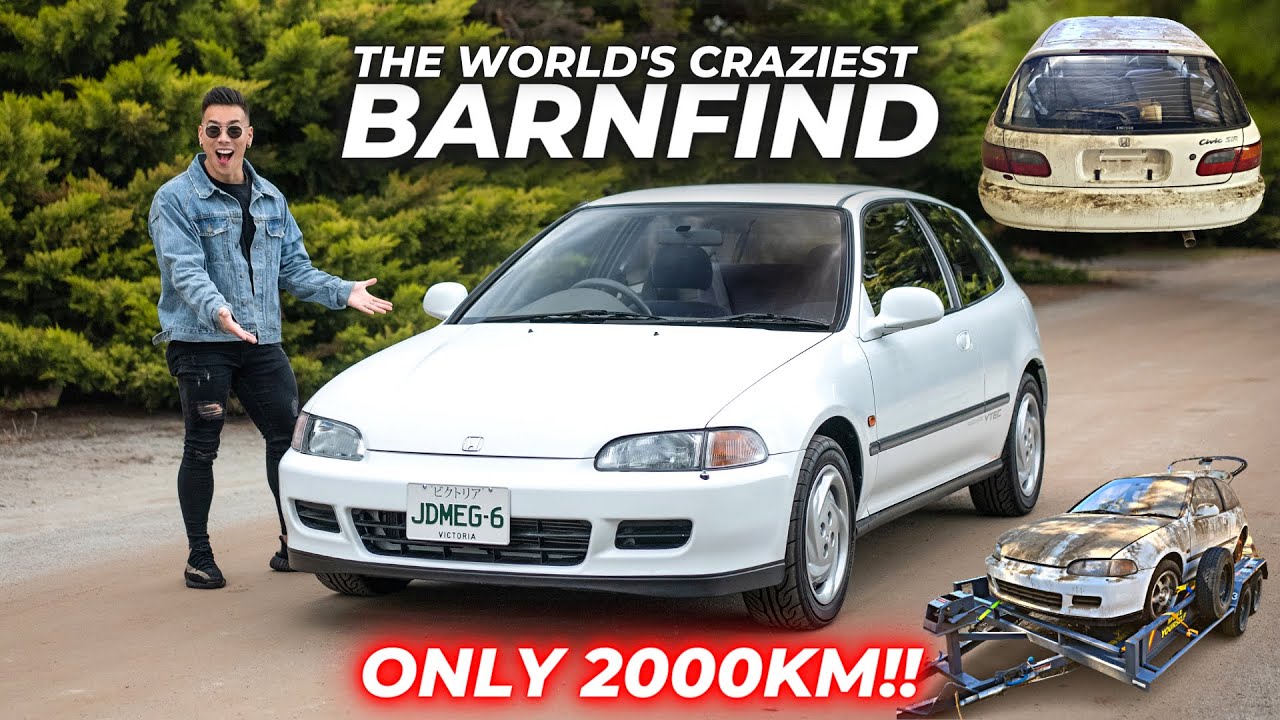 BARN FIND Honda Civic EG6 SiR Survivor Will Blow Your Mind