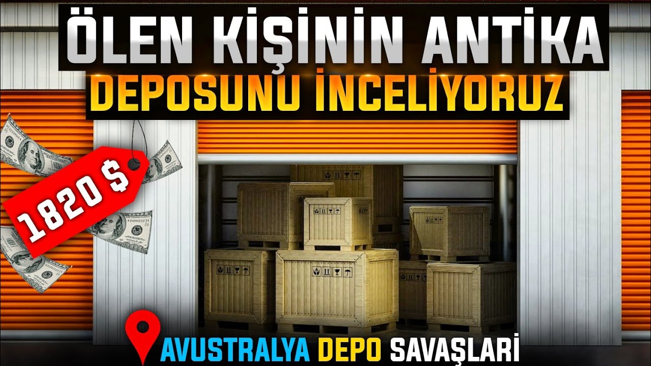 Sahibinin Öldüğü Antika Deposu Açıyoruz | Avustralya Depo Savaşları
