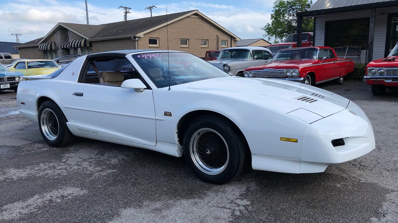Test Drive 1992 Pontiac Trans Am SOLD $7,950 Maple Motors #536