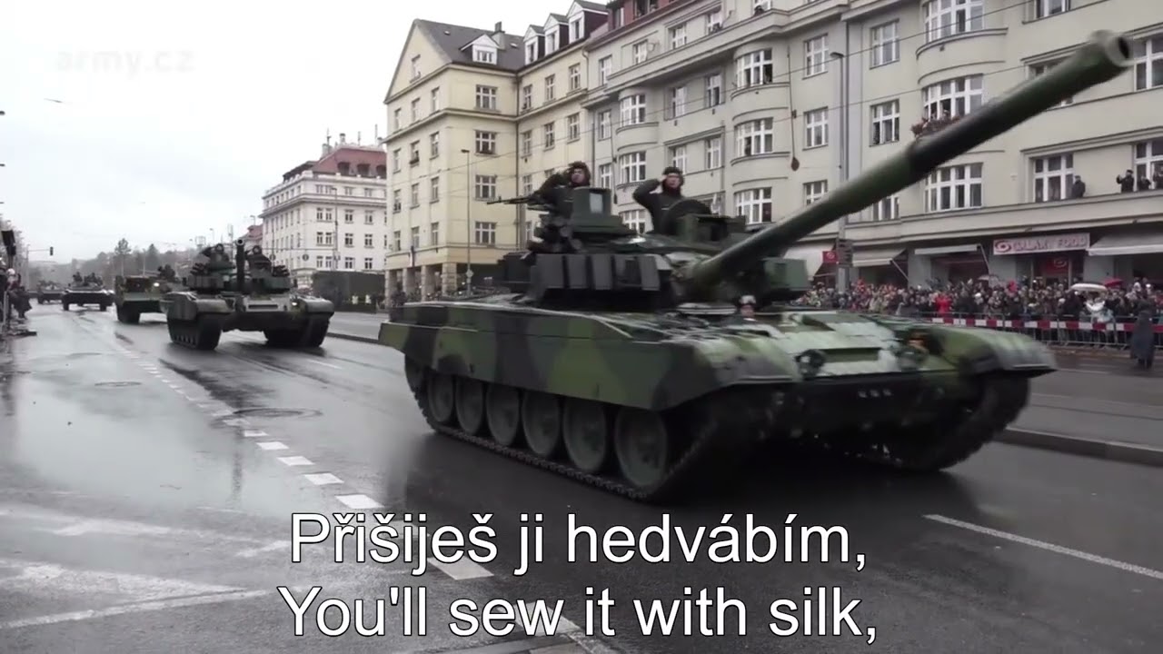 Czechoslovak Military March - U Na&scaron;ich Kas&aacute;ren (sorta rare version)