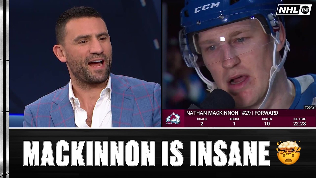 Nathan MacKinnon & Connor McDavid are Neck-and-Neck in the Race for the Art Ross 🔥🏆