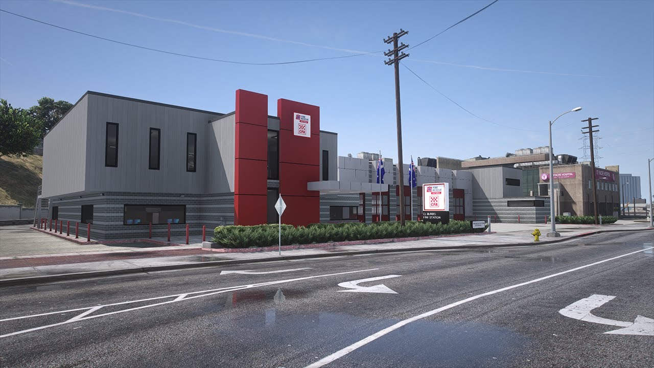 [MLO] El Burro Heights Fire Station GTA V | FIVEM