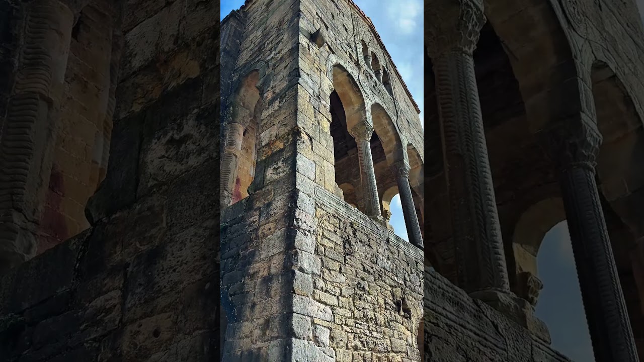 1200 year old Spanish structure: Santa Maria Del Naranco #asturias